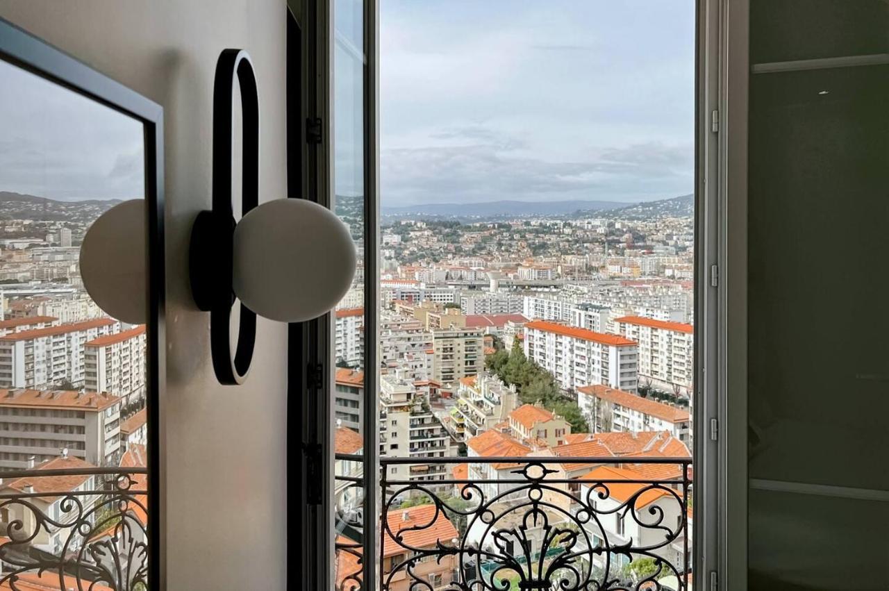 Le Panoramique Lägenhet Nice Exteriör bild
