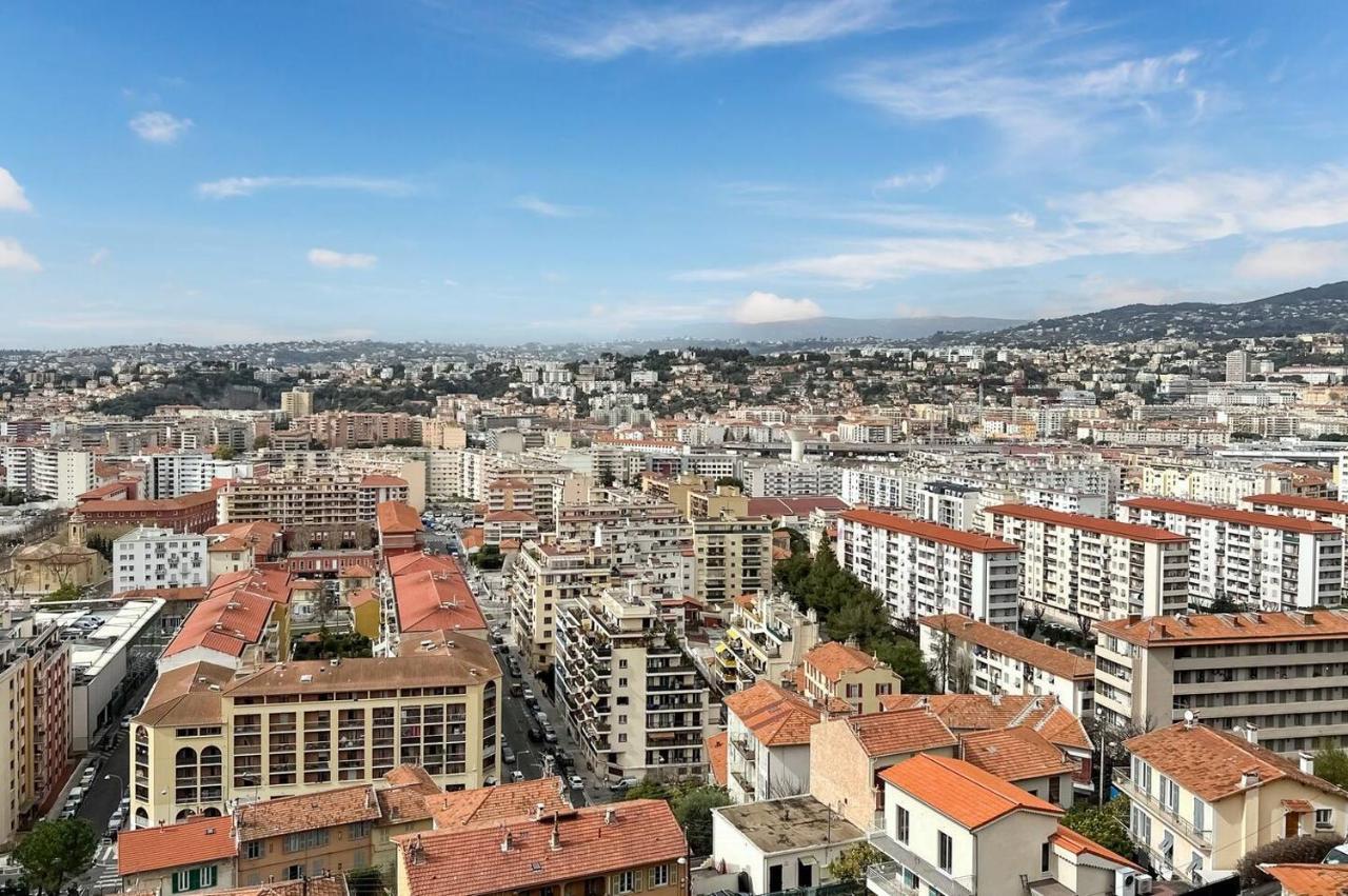 Le Panoramique Lägenhet Nice Exteriör bild