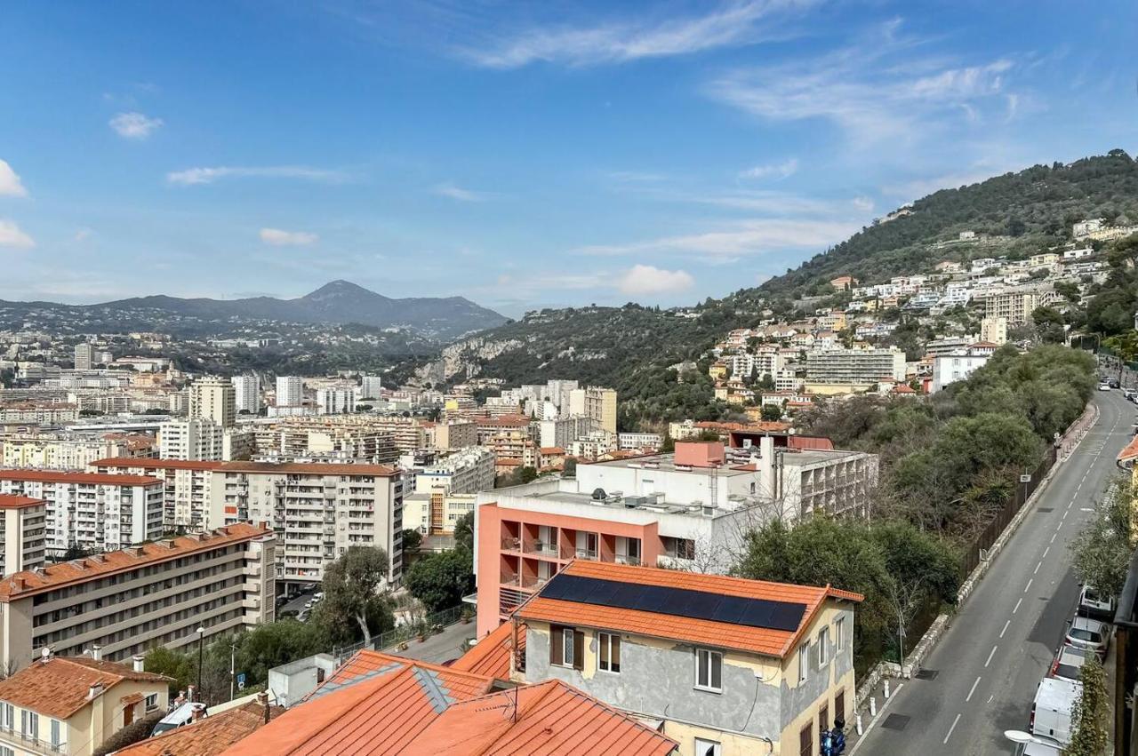 Le Panoramique Lägenhet Nice Exteriör bild